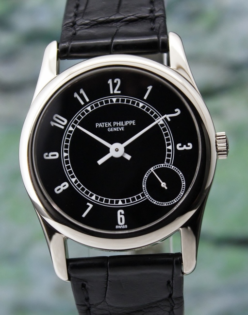 (image for) LIKE NEW PATEK PHILIPPE 18K WHITE GOLD AUTOMATIC WATCH / REF 5000 G